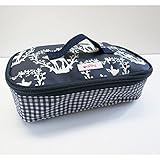 (ニニータ)ninita 離乳食ケース (ハートバンビ柄ネイビー)