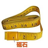 Ehdis 120インチ（3メートル） 磁気チップとソフト巻尺 フレキシブル磁気測定テープ オートビニールラップ計測テーラーミシンのための