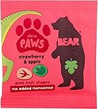 Bear Dino Paws Strawberry & Apple (20g) 恐竜の足のイチゴとリンゴ（ 20グラム）を負担する