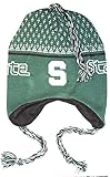 NCAA Officially Licensed Michigan State Spartansロゴタッセルビーニー帽子キャップ蓋