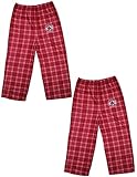 ( Pack of 2 ) Bos Red Sox Boys寝間着秋/冬パジャマパンツ レッド