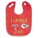 NFL Football Full Color Mesh Baby Bibs ( I Drool Kansas City Chiefs )