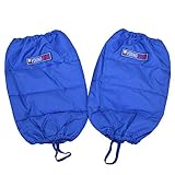 キッズ スキー スノーカバー 中綿入り フットカバー スポッツ 雪よけ 男の子 女の子 全5色◆ po-13003Mサイズブルー