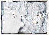 犬印本舗 inujirushibaby 今治タオル生地使用ギフトセット B056010 サックス 日本製