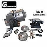BS-0 Universal Dividing Head Semi Universal Milling Set With 100mm 3-jaw chuck