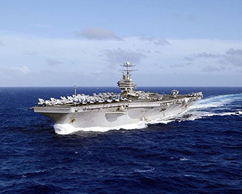USS Abraham Lincoln Sailing In The Western Pacific 8