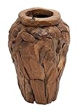 Benzara Durable Diyang Vase with Spark Hint of Daintiness, Small [並行輸入品]