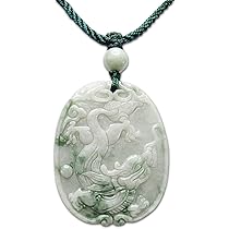 超美品❣️ミャンマー産A貨翡翠　紅花柄入り氷乌鶏山水一連ネックレス　鑑定書付き ミャンマー産天然無処理翡翠 ネックレス ルース ビーズ一連 緑
