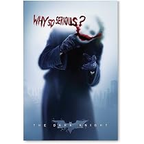Amazon.co.jp: 映画ポスター ダークナイト ジョーカー DARK KNIGHT
