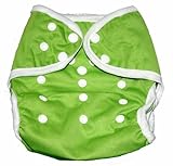 One Size Fit All- Diaper Covers for Prefolds or Regular Inserts PUL - GREEN by BubuBibi [並行輸入品]