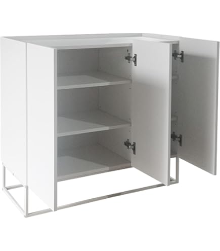 【全国送料込み】イケア ハイキャビネット 扉2枚付 ホワイト 70x199 cm Amazon｜IKEA/イケア HAUGA/ハウガ：ハイキャビネット 扉2枚