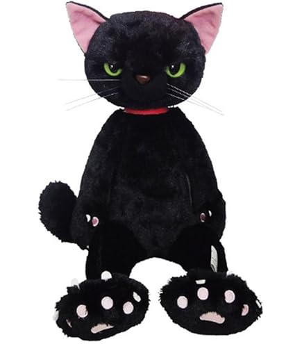 猫の顔 ぬいぐるみ 黒 Amazon.co.jp: 内藤デザイン研究所 スクラッチ ぬいぐるみ(MS) 猫 高さ