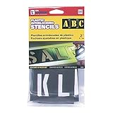 C. H. Hanson 10192 Plastic Stencil Set [並行輸入品]