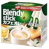 AGF ブレンディスティック カフェオレ 30本 【粉末】 【個包装 スティックタイプ】