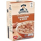 Quaker, Instant Oatmeal, Cinnamon and Spice, 1.51 Ounce (Pack of 10)