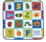 はらぺこあおむし　ミニタオル　レオレオニ　フレデリックス　エリックカール　ベビータオル　ウオッシュタオル　ハンケチタオル　ハンドタオル　タオル　出産祝い ギフト (文字柄)