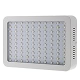 Docooler 1000W AC85-265V 100LEDs 89676LM 植物育成LEDランプ 野菜ハーブ花盆栽ランプ 温室 インドア ガーデン 水耕栽培用