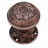 Adonai Hardware Abdeel Brass Door Knob with Rose