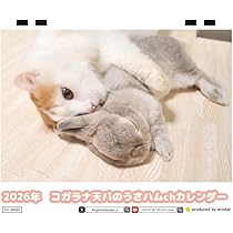 Amazon | 【予約販売】 うさぎのコガラナ天パのうさハムch 2026年 卓上