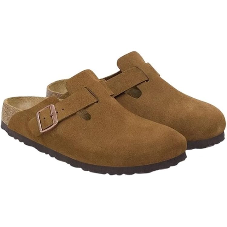 Amazon | [ビルケンシュトック] レディース Boston VL Taupe (ナロー