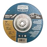 Century Drill and Tool 75571 Metal Grinding Wheel, 7-inch by 1/8-inch [並行輸入品]