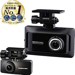 コムテック 前後2カメラ ドライブレコーダー ZDR026  前後370万画素 WQHDノイズ対策済 夜間画像補正 LED信号対応 専用microSD(16GB)付 1年保証 SONY製CMOSセンサー搭載 Gセンサー GPS 19年モデル COMTEC ZDR 026