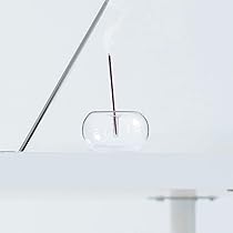 Amazon.co.jp: お香立て 線香立て ガラス インセンスホルダー シンプル