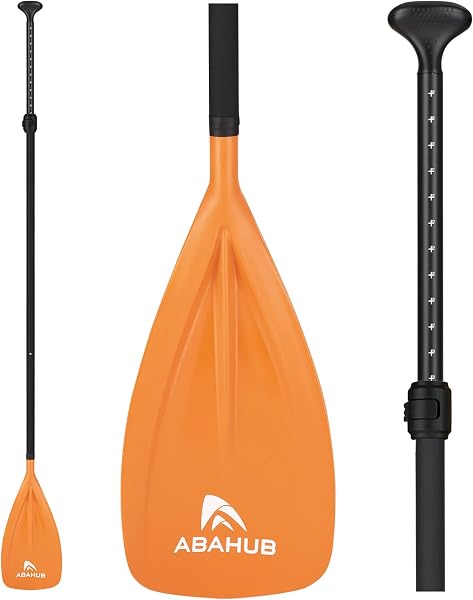 Abahub 3pcs SUP Paddle for Paddle Board Ultra Light Stand Up Paddle Board Adjustable Aluminum Paddle PU Coated Shaft 172-213CM - 1
