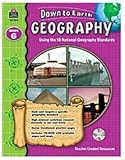Trend Enterprises TCR9276 Down To Earth Geography Grade 6 Book with CD おもちゃ (並行輸入)