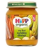 HiPP Organic My First Sunday Dinner 4+ Months 125g (Pack of 2) - 有機ヒップ私の最初の日曜日の夕食4+ヶ月125グラム (Hipp) (