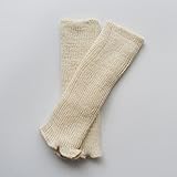 オーガニックコットン 日本製 ベビー用 やわらか 無撚糸 レッグウォーマー キナリ