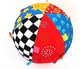 子供のリングベルボール赤ちゃんおもちゃボールRattles開発教育コットンベルボールおもちゃGrasping