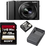 Panasonic DMC-ZS100 Camera, 20.1 MP, in Sensor, 4k + Panasonic DMW-ZSTRV +128GB [並行輸入品]