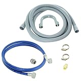 spares2go水Fillパイプ&排水ホースキットfor Maytag食器洗い機2.5 M