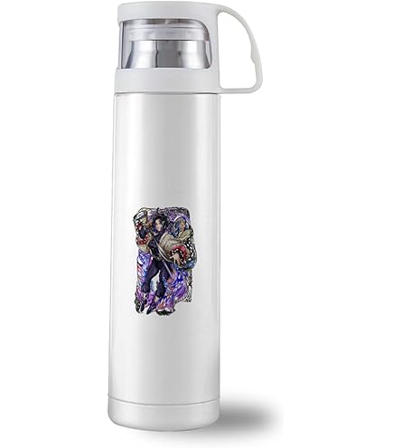 Amazon.co.jp: 水筒 鬼滅の刃 水柱 冨岡 義勇 魔法瓶 ステンレスボトル