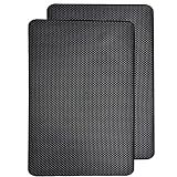 JOLIRSBOX 車用 滑り止めシート 厚手タイプ 小きめサイズ（18cm×14cm）滑り止めパッド 車載アクセサリー スマートフォン 携帯電話 車用 ノンスリップマット ２枚セット