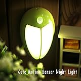 creatrek 3 W LED夜ライトランプwith Dusk to Dawnセンサーデイライトホワイトfor赤ちゃんと子供ベッドルーム、壁、クローゼット、廊下、階段