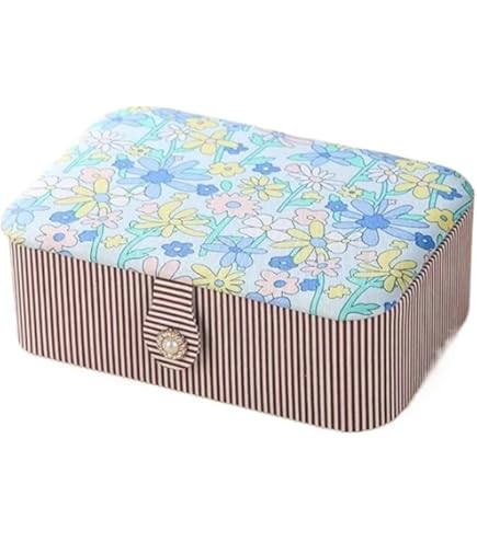 Amazon.co.jp: 道具箱 お裁縫箱 小物入れ ちりめん文庫箱（中） 黒 約