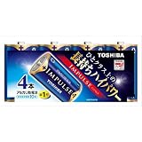 東芝 アルカリ電池単1形4本パック LR20H 4MP