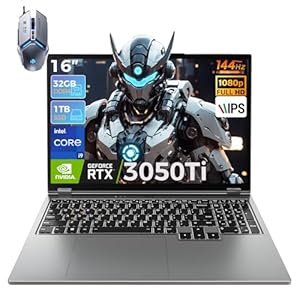 【RTX 3050Ti搭載・144hz・8GB GDDR6】ゲーミングノートPC Core i9-9880H RTX3050/32GBメモリ/1TB SSD/Windows 11 Pro/16インチ/マウス・マウスパッド付き