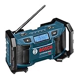 Bosch PB180 18-Volt Lithium-Ion or 120V Compact AM/FM Radio with MP3 Player Connection Bay [並行輸入品]