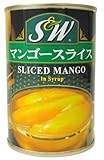 S&W マンゴースライス 4号缶 425g×12缶