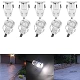 スポットガーデンライト FVTLED おしゃれなライト LED照明 DC12V 0.4W IP67防水仕様 パスライト庭園の外灯 埋込み式ライト 芝生 広場 屋外照明 エクステリアライト 省電力 10