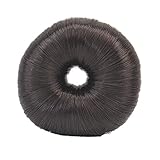 Refaxi ヘアドーナツリングは、無料のフレンチ編みのスタイリングツールをお団子。 彼女のための最高の贈り物!感謝祭のクリスマス、休日のイースターの誕生日のギフトのために完全