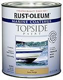 Rust-Oleum 207003 Marine Topside Paint, Sand Beige, 1-Quart [並行輸入品]