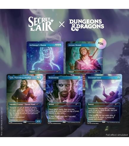Magic the Gathering Secret Lair Animar & Friends - Rainbow Foil