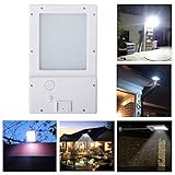 Ehomeブランド 20個LEDソーラーパワー、無線と防水功能と自動感知功能あった、安全使用できる壁燈 (暖かい白)