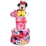 BabyBeans(ベビービーンズ) ディズニー Disney おむつケーキ 2段 パンパース Mサイズ ミニー 女の子