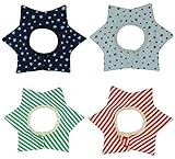 VERTEX STYLE スタイ ベビー ビブ よだれかけ 4枚セット (Aセット)