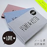 名入れ フォトアルバム [ フキダシ ]　LOVE (レッド)